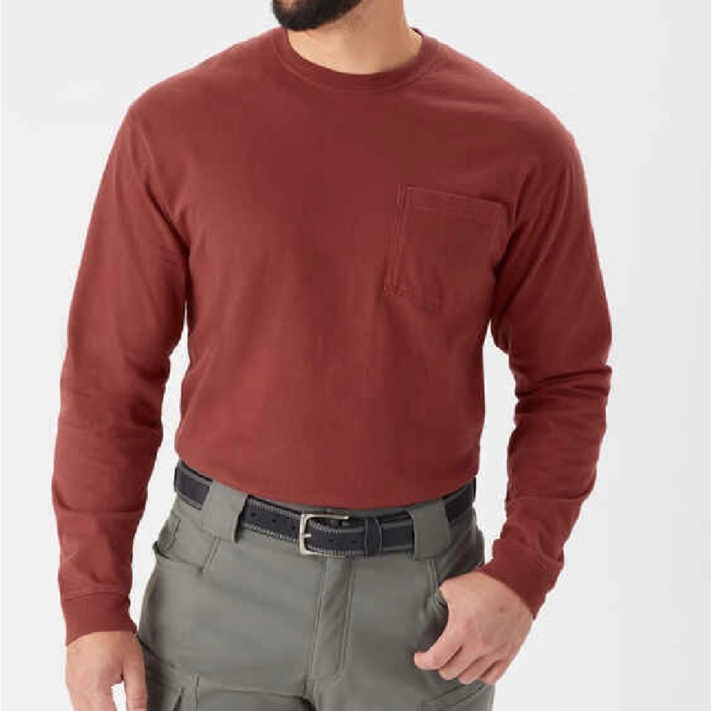 Duluth Trading Co Men’s Large Relaxed Fit Longtail T